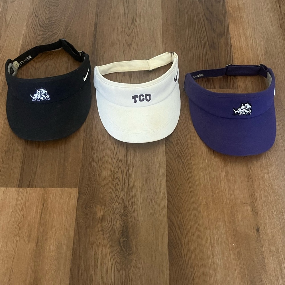 TCU Nike Visor 3 pack